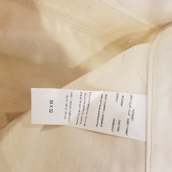 NWT Dickies Double Knee Utility Painter's Pants Natural Beige 34x32 Relaxed Fit - Picture 7 of 11